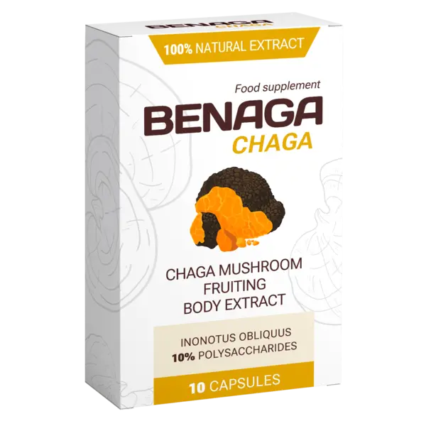 Benaga Chaga cápsulas